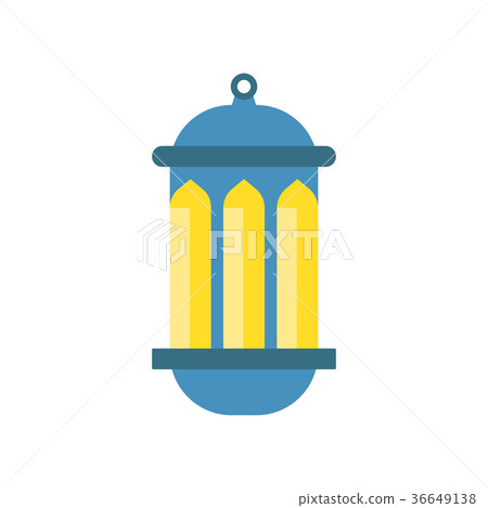 Traditional Arabic luminous lantern. Muslim 36649138