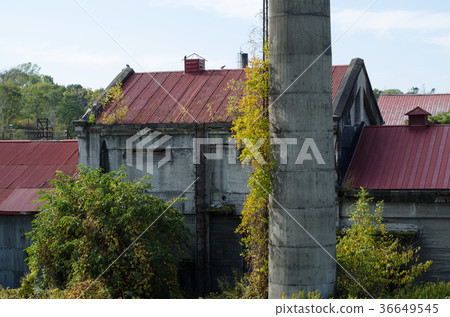 老工廠和煙囪 老工廠和煙囪 36649545