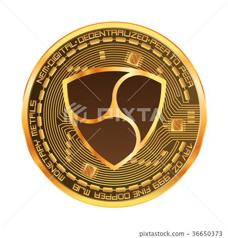 Crypto currency nem golden symbol Crypto currency nem golden symbol 36650373