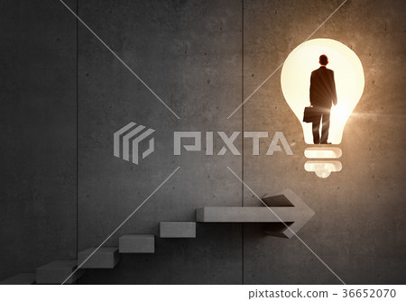 Idea for successful progress and promotion 36652070
