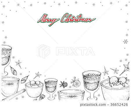 Traditional Christmas Risalamande Julmust Frame Traditional Christmas Risalamande Julmust Frame 36652426
