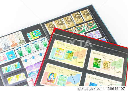 收集郵票 36653407