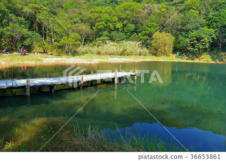 新山夢湖,湖,水,山,亞洲,台灣,新北市,汐止鎮,拱北殿 36653861