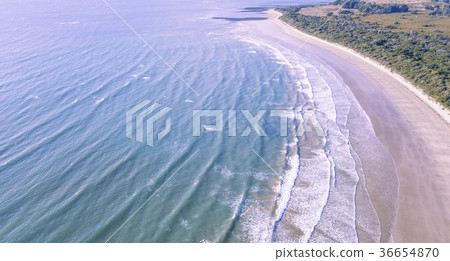 Greens beach from above, located near Launceston 36654870
