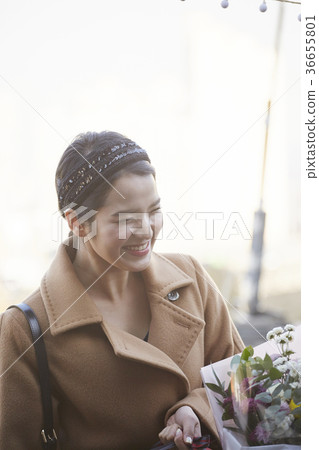 Young woman, 20s, Korean, Christmas 36655801