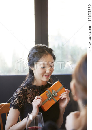 Young woman, 20s, Korean, Christmas 36655820