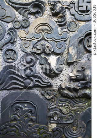 嵌入式瓷磚裝飾牆 嵌入式瓷磚裝飾牆 36656039