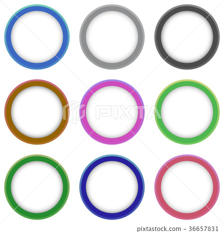 Set of Colorful Banners 36657831