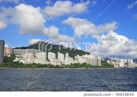from East Lamma Channel view of HK from East Lamma Channel view of HK 36658648