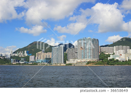from East Lamma Channel view of HK from East Lamma Channel view of HK 36658649