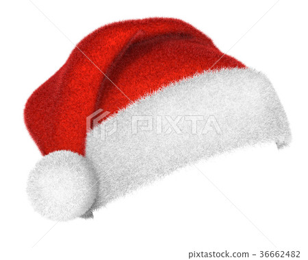 Santa Claus hat - Stock Illustration 