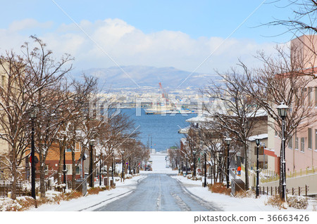 Hakodate-Winter Hachimanzaka 03- 36663426