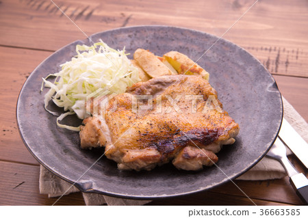 烤雞大腿 36663585