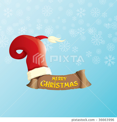 vector vintage funky cartoon Santa Claus like hand vector vintage funky cartoon Santa Claus like hand 36663996
