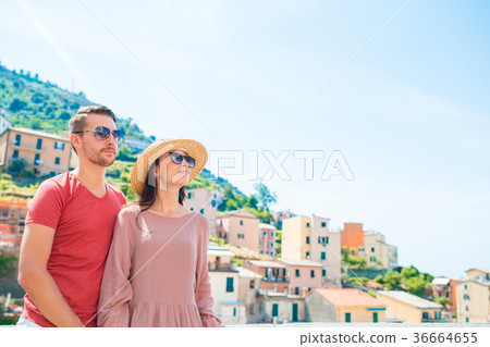 Young family with great view at old village Young family with great view at old village 36664655