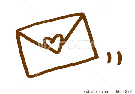 Envelope heart Envelope heart 36664857
