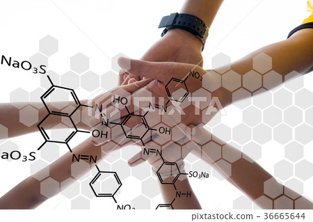 harmonious hand of team work under warm light harmonious hand of team work under warm light 36665644