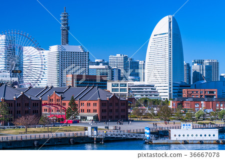 "Kanagawa Prefecture" Yokohama Minato Mirai · Urban landscape "Kanagawa Prefecture" Yokohama Minato Mirai · Urban landscape 36667078