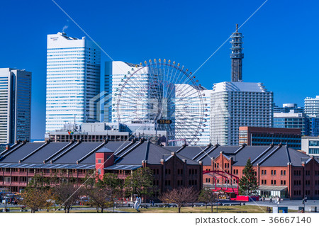 “神奈川縣”橫濱港未來·城市景觀 36667140