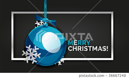 Christmas and New Year banner card, Christmas 36667248