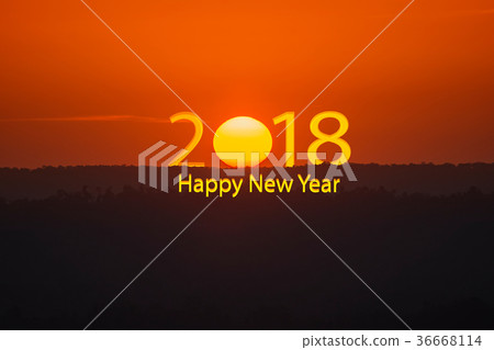 happy new year 2018 36668114