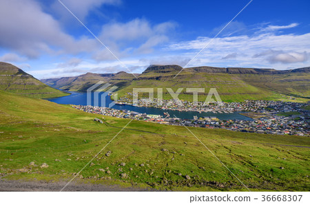 City of Klaksvik on Faroe Islands, Denmark City of Klaksvik on Faroe Islands, Denmark 36668307