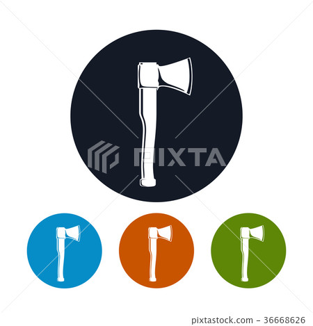 Axe Icon, Agricultural Tool Icon 36668626
