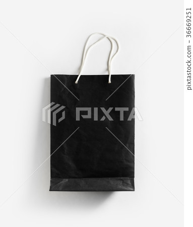Black paper bag Black paper bag 36669251