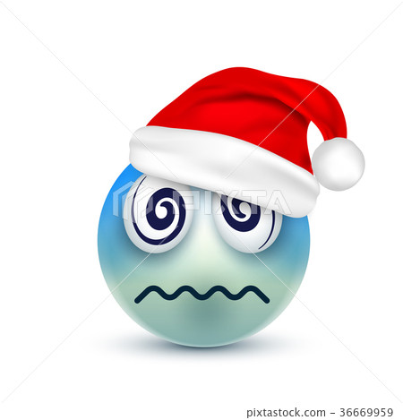 Smiley,emoticon. Blue emoji, face with emotions 36669959