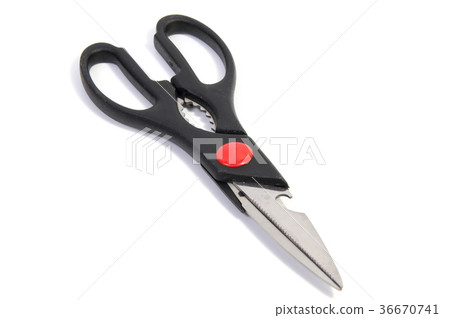 Kitchen scissors shears stainless steel.  36670741