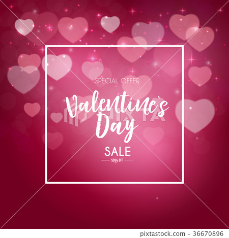Valentine's Day Love and Feelings Sale Background 36670896