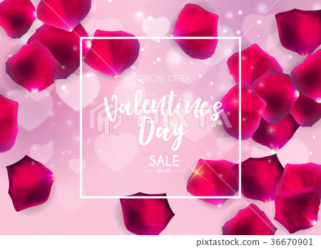 Valentine's Day Love and Feelings Sale Background Valentine's Day Love and Feelings Sale Background 36670901