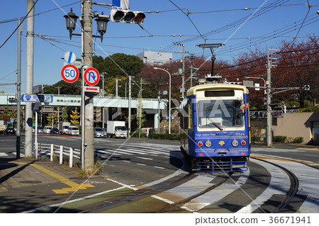 11月Toden Arakawa Line 08 Asukayama Station曲線 11月Toden Arakawa Line 08 Asukayama Station曲線 36671941