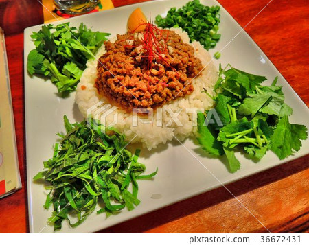 Herb soboro curry Herb soboro curry 36672431