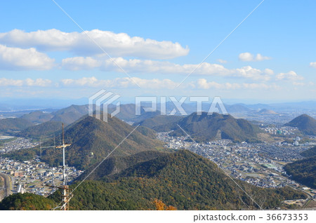 從Kinkakuyama(岐阜縣岐阜市)查看 從Kinkakuyama(岐阜縣岐阜市)查看 36673353