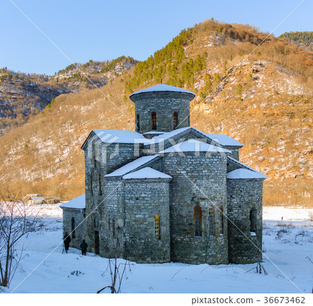 Abandoned orthodox temple. 36673462