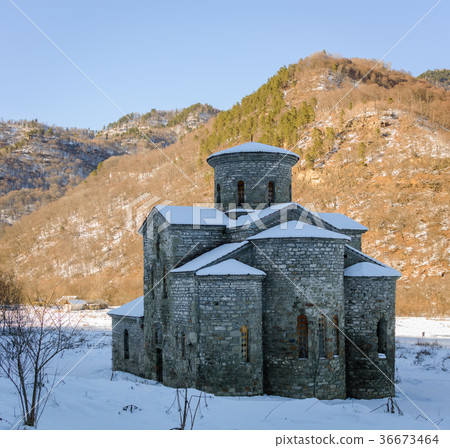 Abandoned orthodox temple. 36673464
