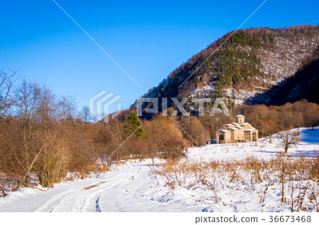 Abandoned orthodox temple. 36673468