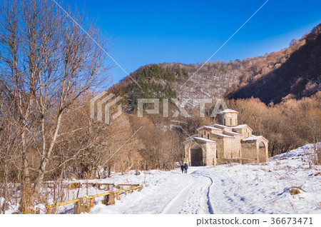 Abandoned orthodox temple. 36673471