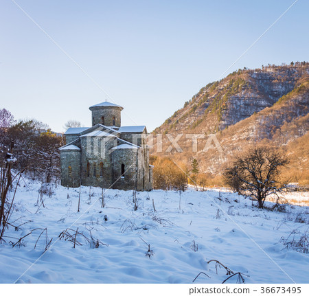 Abandoned orthodox temple. 36673495