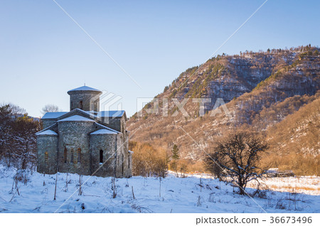 Abandoned orthodox temple. 36673496