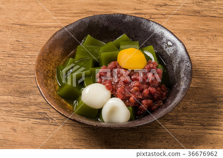 Matcha Jelly Japanese Style Sweets Green tea agar jelly Japanese sweet Matcha Jelly Japanese Style Sweets Green tea agar jelly Japanese sweet 36676962