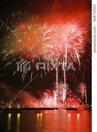 Fireworks display Fireworks display 36678305
