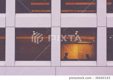 Office building boss and subordinate image material Office building boss and subordinate image material 36680183