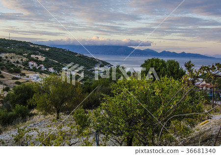 zakynthos coasts from the interior of the island 36681340