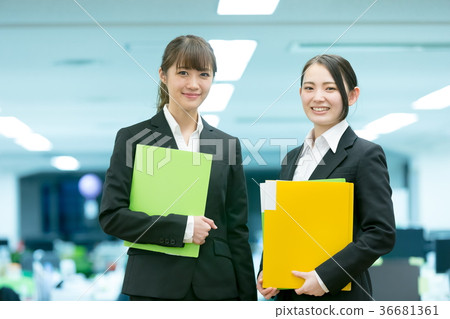 Female office worker OL business image office lady Female office worker OL business image office lady 36681361