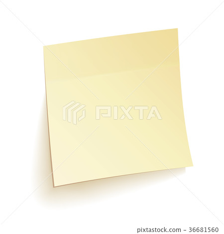 Paper Work Notes Isolated Vector - Stock Illustration [36681560] - PIXTA