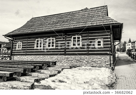 Folk architecture, Zdiar village, Belianske Tatry 36682062