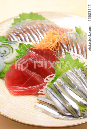 Fresh sashimi platter 36685545
