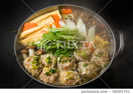 雞肉鍋雞肉餃子火鍋日本料理 36685741